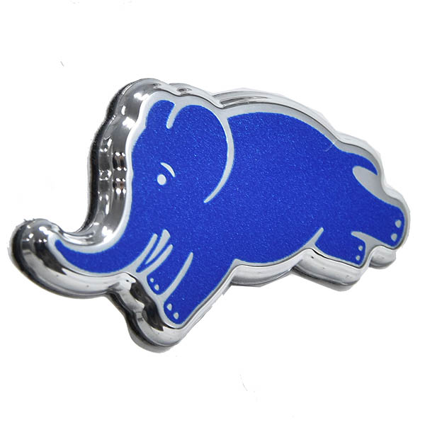 LANCIA純正エレファンティーノエンブレムブルー