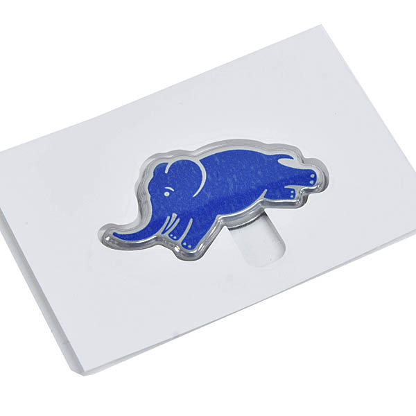 LANCIA純正エレファンティーノエンブレムブルー