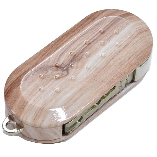 FIAT500用ウッドデザインキーカバー by La Coccino