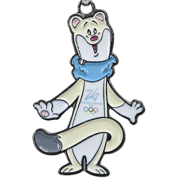 Milano Cortina 2026 Olympicオフィシャルメタルキーリング(TINA)