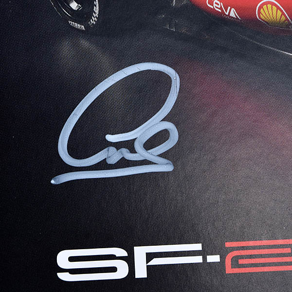 Scuderia Ferrari SF-26プレゼンテーションカード (C.ルクレール& L.ハミルトンサイン入り)