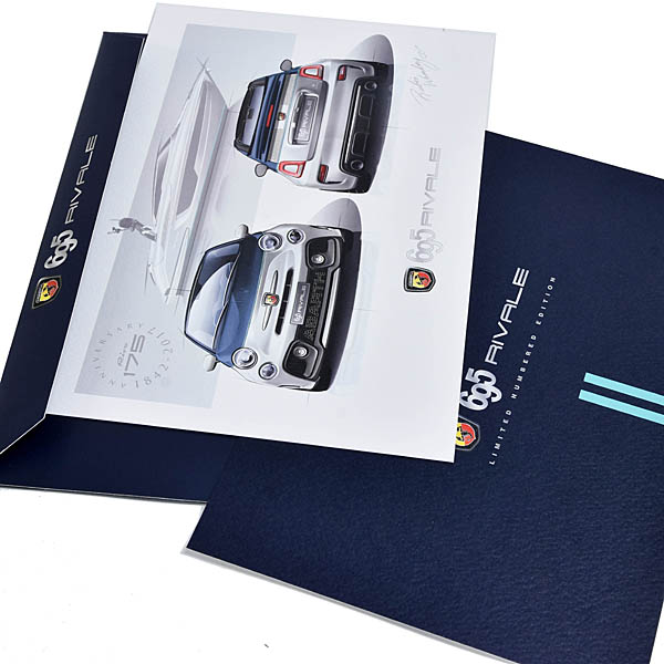 ABARTH 695 Rivale 175 Anniリトグラフセット