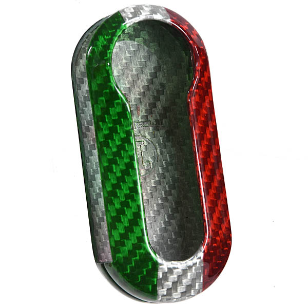 FIAT/ABARTHカーボンキーカバー(トリコロール) by AutoStyle