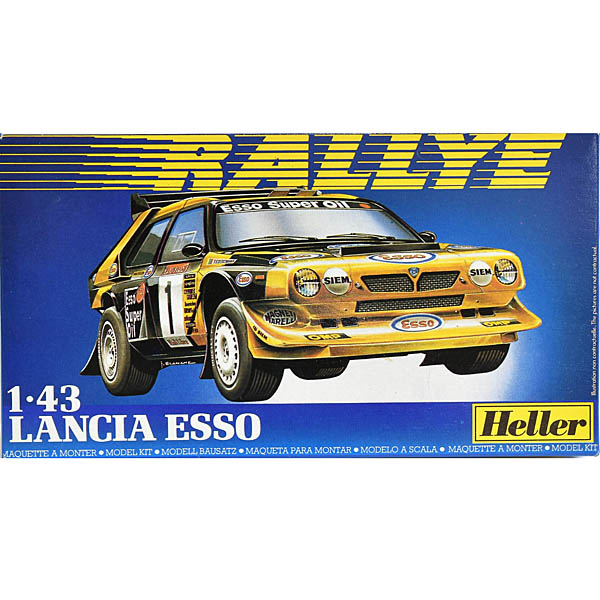 1/43 LANCIA Delta S4 ESSOプラモデル by Heller