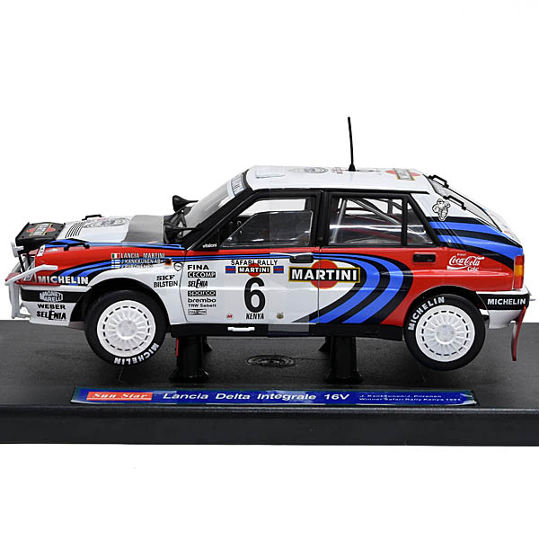 1/18 LANCIA Delta HF Integrale 16V 1991 Rally Safari Miniature Model