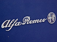 Alfa Romeoロゴ&エンブレムステッカー(切り抜きタイプ/100mm) 