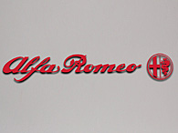 Alfa Romeoロゴ&エンブレムステッカー(切り抜きタイプ/200mm) 