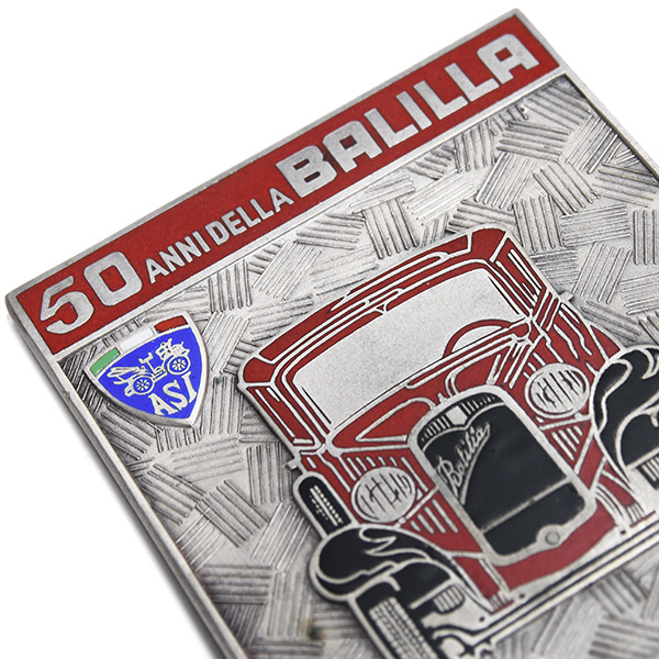 FIAT BALILLA 50anni Emblem Plate