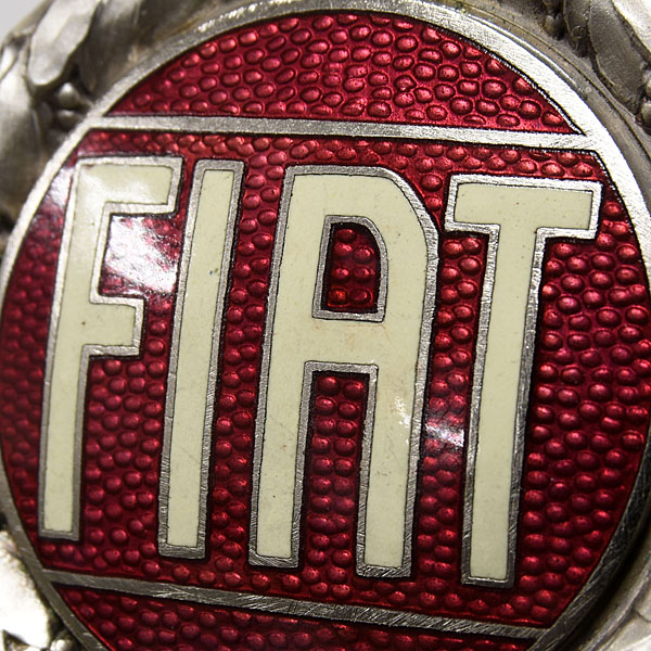 Fiat純正 Oldエンブレム 七宝 レッド イタリア自動車雑貨店 イタリア車のパーツとグッズの通販サイト