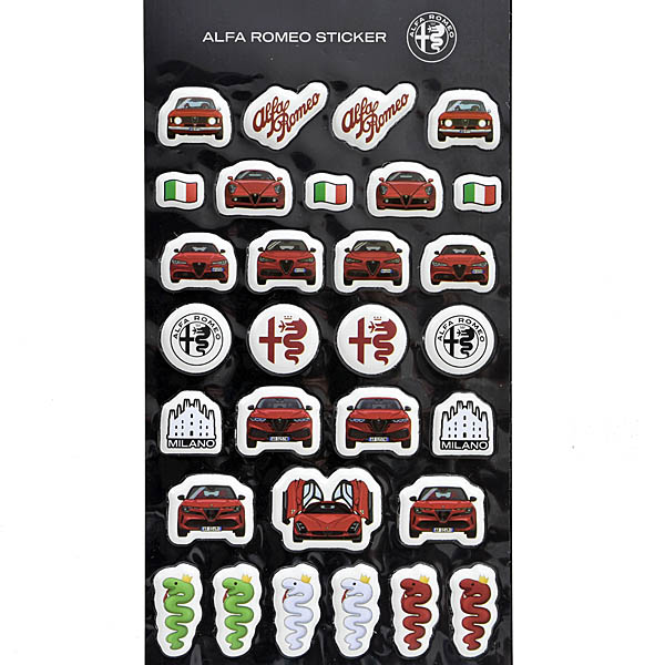 Alfa Romeo純正立体ステッカーセット