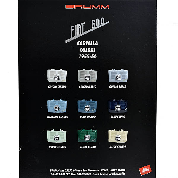 FIAT600���󥸥�ա��ɥ��顼����ץ�1955-56 by BRUMM