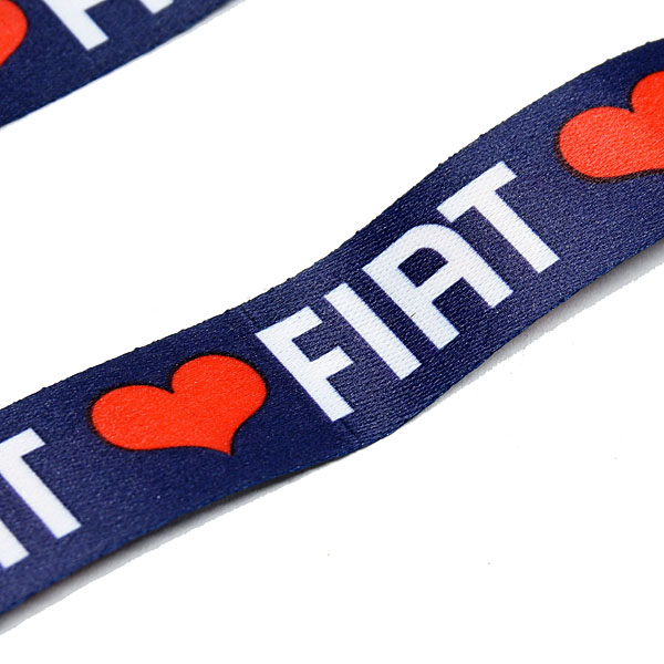 LOVE FIAT Neck Strap for Handy Phone