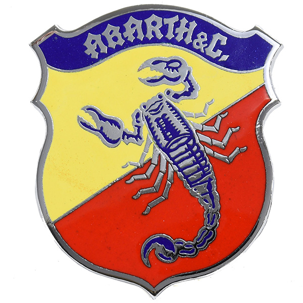 ABARTH Emblem (Cloisonne) (Large-A)