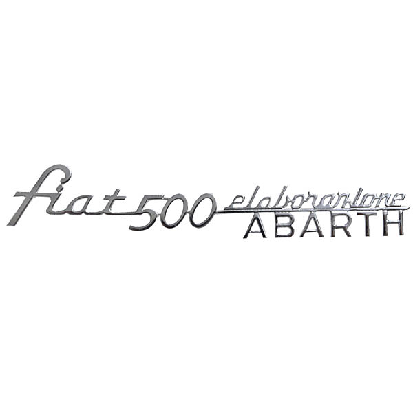 FIAT500 elaborazione ABARTH Logo Emblem
