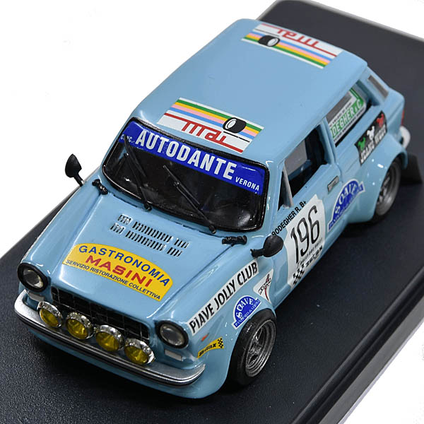 1/43 Autobianch A112 ABARTH Rally Due Valli 1978 N.196ミニチュアモデル