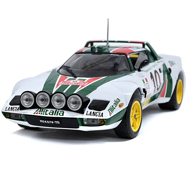 1/18 LANCIA STRATOS HF 1976モンテカルロラリー優勝 #10ミニチュアモデル