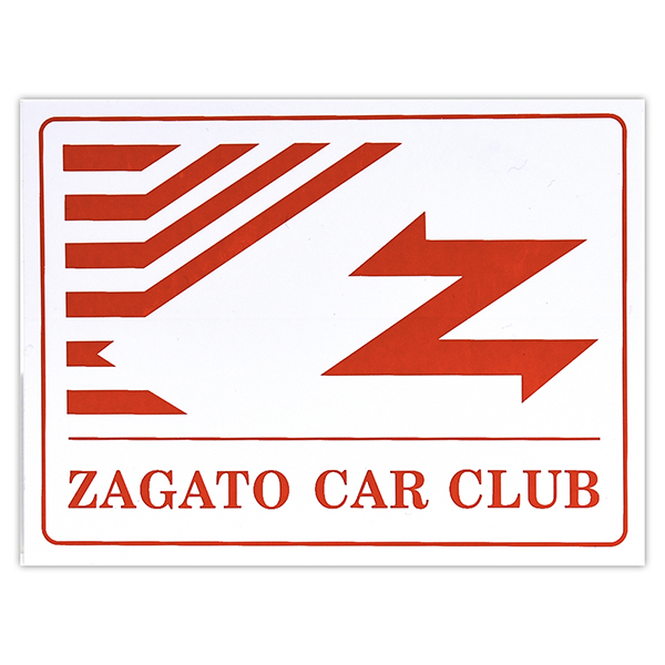 ZAGATO CAR CLUB ITALIAステッカー
