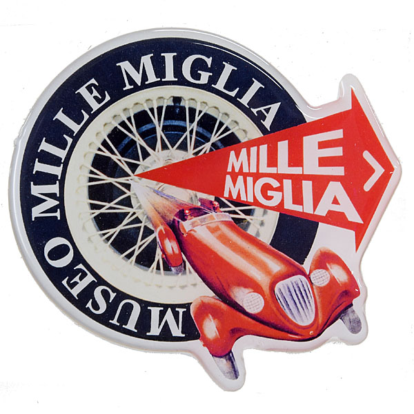 MUSEO MILLE MIGLIA純正3Dステッカー