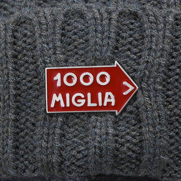 1000 MIGLIA Official Knit Cap (Metal Emblem)