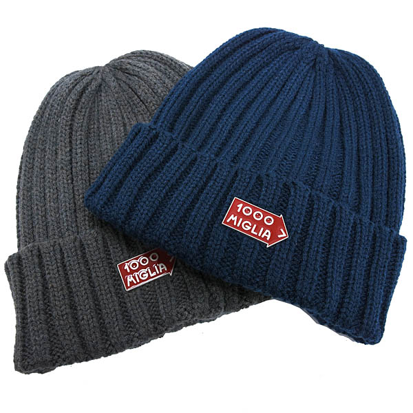 1000 MIGLIA Official Knit Cap (Metal Emblem)