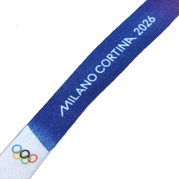 Milano Cortina 2026 Olympicスタッフ用ネックストラップ