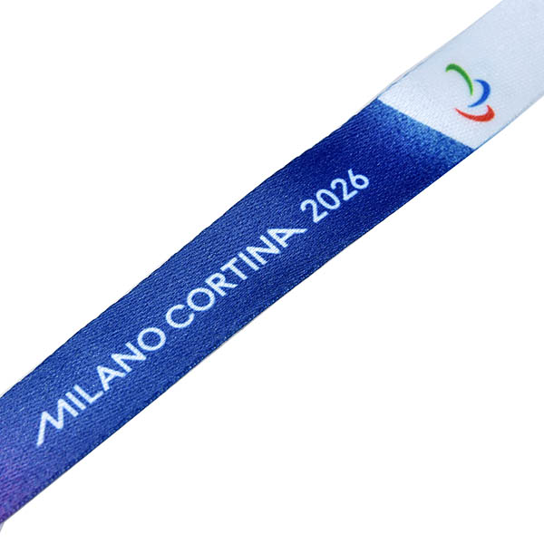 Milano Cortina 2026 Olympicスタッフ用ネックストラップ