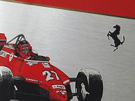 Ferrari����Gilles Villeneuve�����ץ졼��