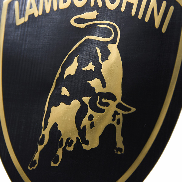 Lamborghini Emblem Sticker(Black/Small) 
