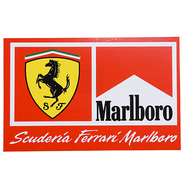 Scuderia Ferrari Marlboro Sticker(Large)
