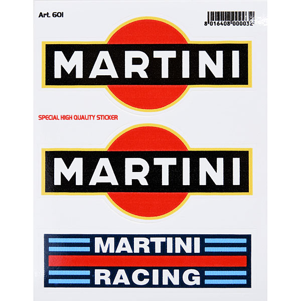 MARTINI&MARTINI RACINGステッカーセット