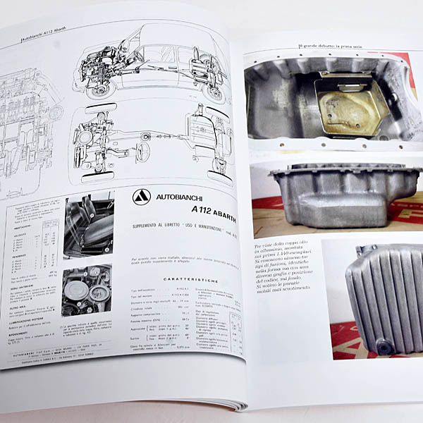 AUTOBIANCHI A112 ABARTH  (LE VETTURE CHE HANNO FATTO LA STORIA)
