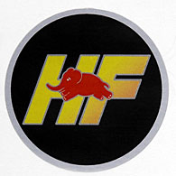 LANCIA HF Round Sticker