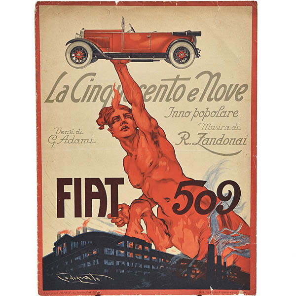 FIAT 509 LA CINQUECENTO E NOVE���ꥸ�ʥ륽�󥰳���1925ǯ