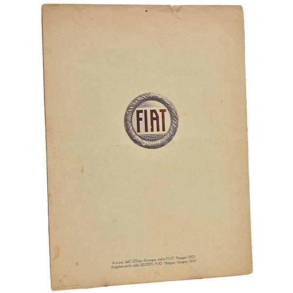 FIAT 509 LA CINQUECENTO E NOVEオリジナルソング楽譜1925年