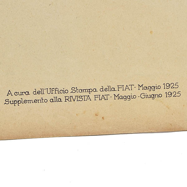 FIAT 509 LA CINQUECENTO E NOVEオリジナルソング楽譜1925年