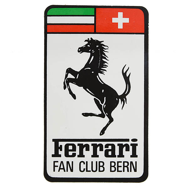 Ferrari Club BERNステッカー