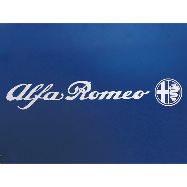 Alfa Romeoロゴ&エンブレムステッカー(切り抜きタイプ/245mm) 