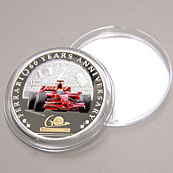 Ferrari 60anni Silver Coin Set by BOLAFFI