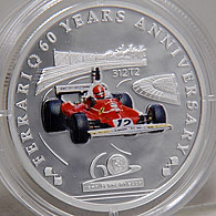 Ferrari 60anni Silver Coin Set by BOLAFFI