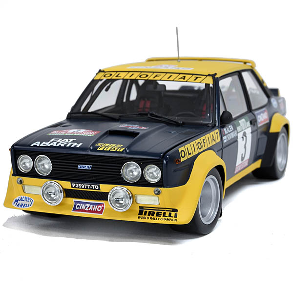1/18 FIAT131 ABARTH 1977 OLIO FIAT Rally Portugal Winner�ߥ˥��奢��ǥ�