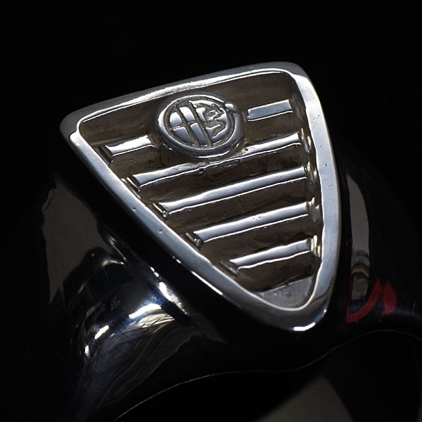 Alfa Romeo Grill Shaped Silver Ring