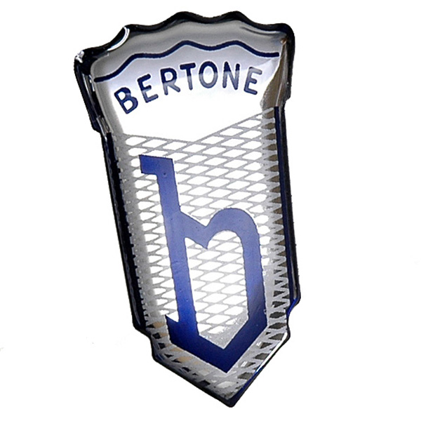 BERTONE Emblem Shaped 3D Sticker