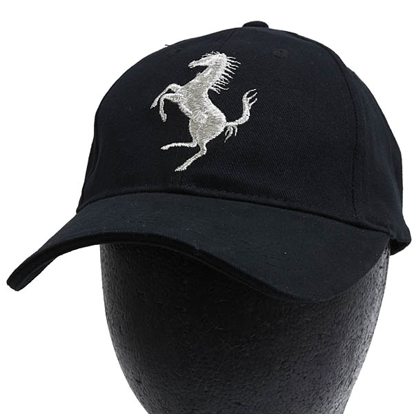 Ferrari純正Cavallinoキャップ (ブラック)