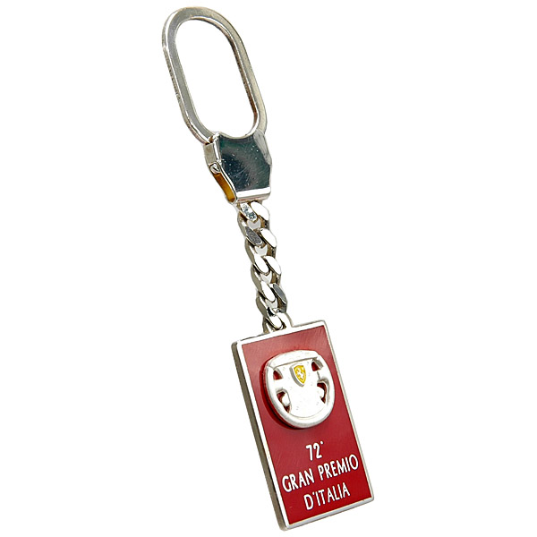 Ferrari F1 2001 ITALIA G.P. Sterling Silver Keyring
