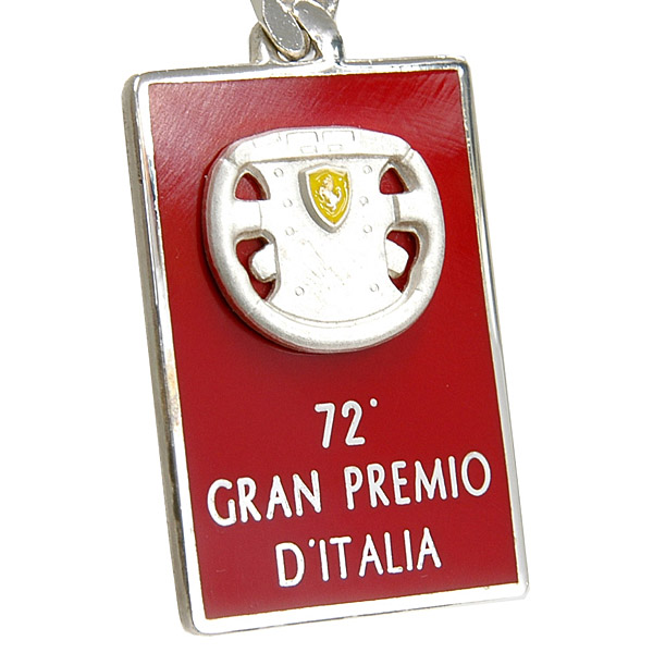 Ferrari F1 2001 ITALIA G.P. Sterling Silver Keyring