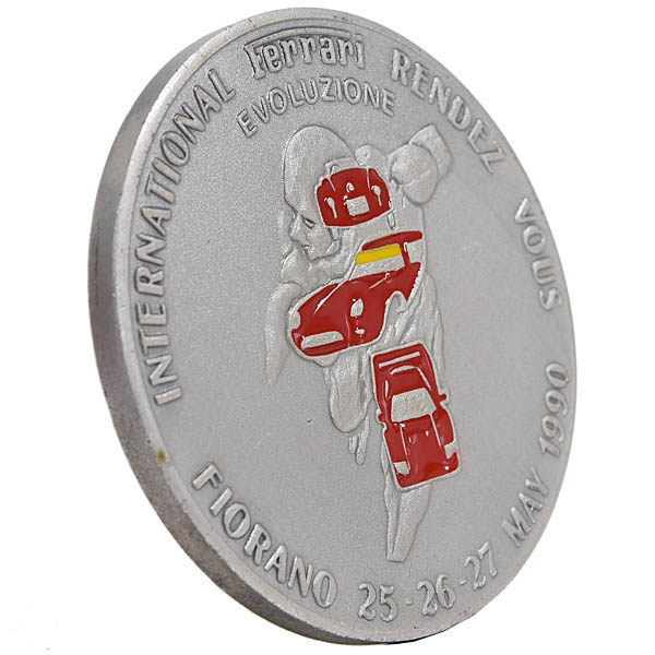 1990 FERRARI CLUB FIORANO Evoluzione Rendez Vous Commemorative Medal