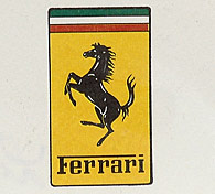 LUIGI CHINETTI 90 ANNI. MENU & NART Emblem with Frame