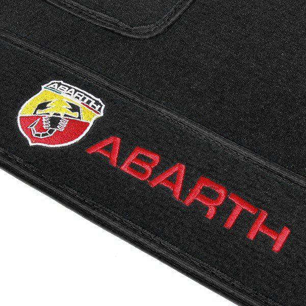 FIAT NEW 500 ABARTH Floor Mats(BLACK/LHD) 
